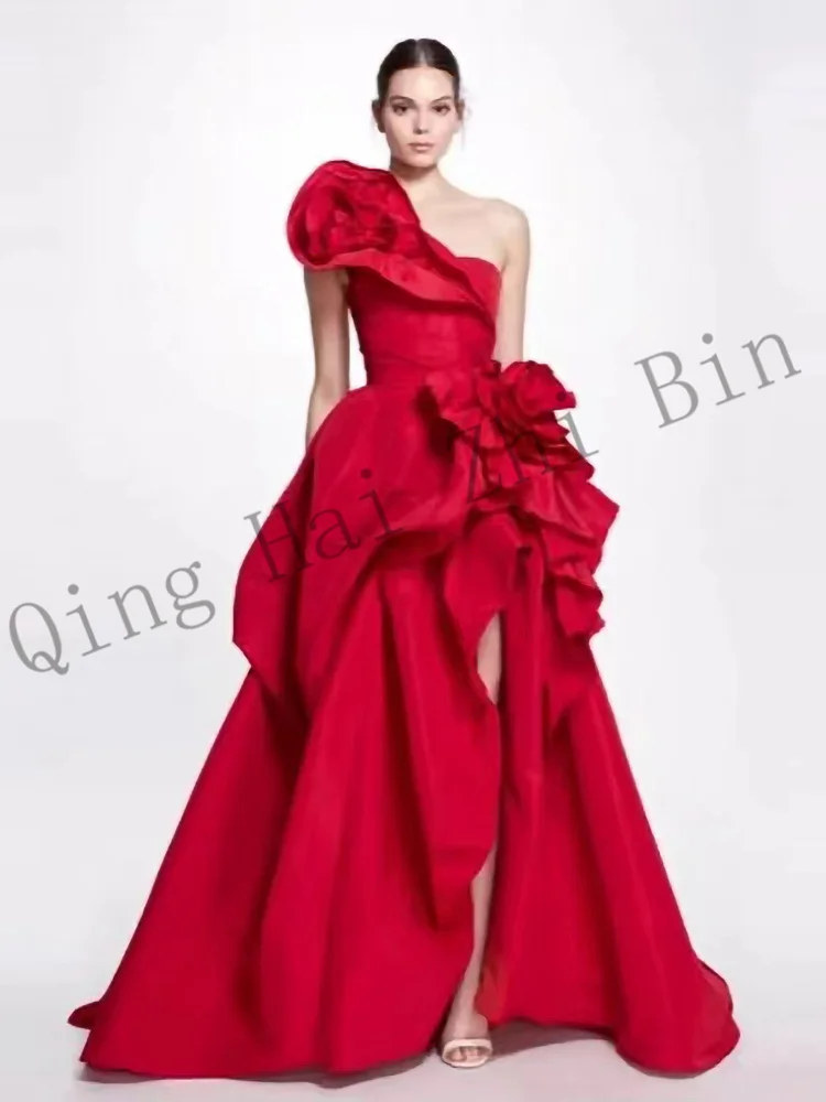 S1201 moda rojo mujeres vestidos de noche formales vestidos largos de fiesta de boda para fiesta de cumpleaños personalizados