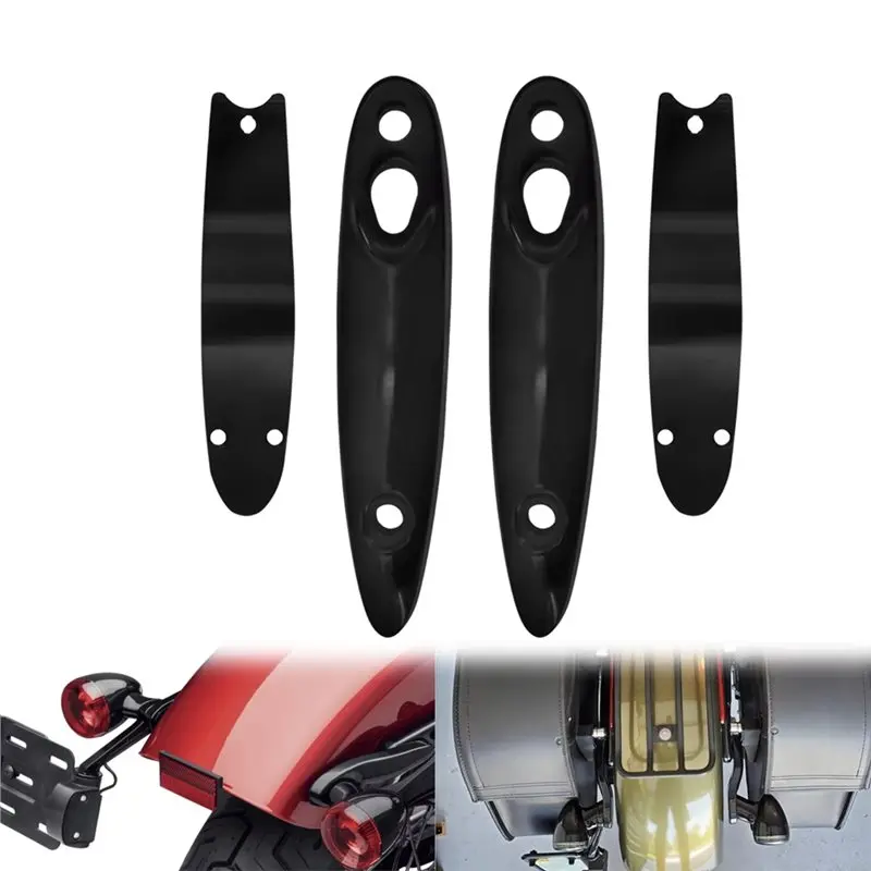Brackets For Turn Signal &License Plate Relocation For FLFB-X59A