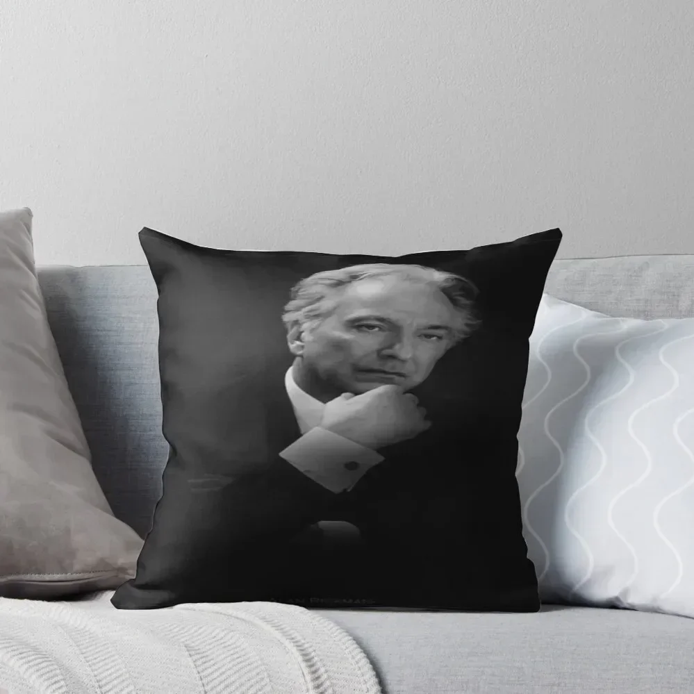 

Alan Rickman Throw Pillow Pillow Cases Decorative christmas cushions covers Sitting Cushion pillow cover christmas