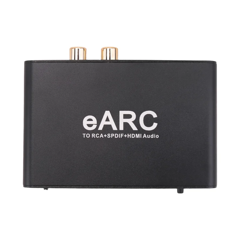 Eccellente convertitore audio ARC EARC, adattatore per estrattore audio Aux per estrattore audio EARC per amplificatore altoparlante da TV a soundbar