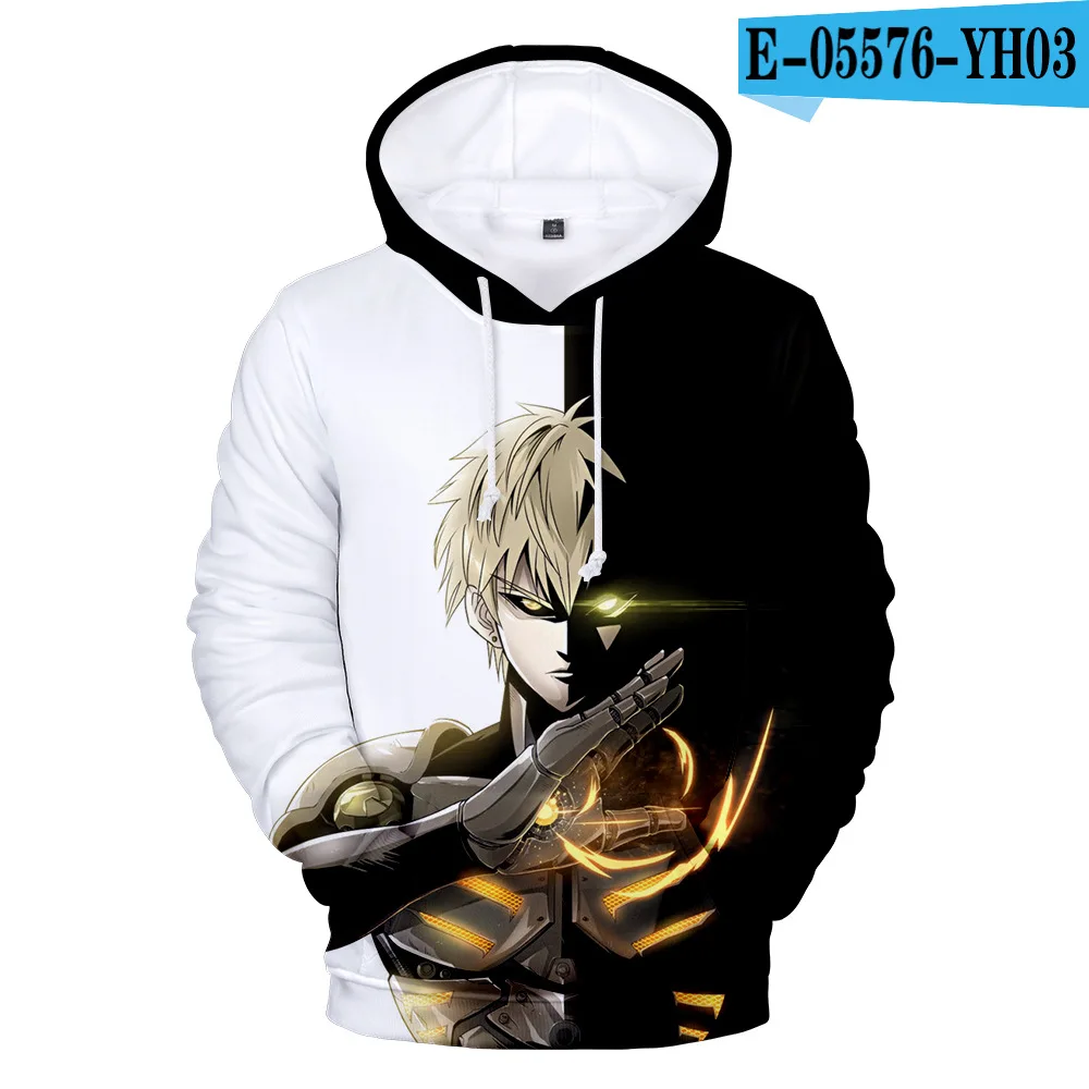 Japanese Anime One Punch men/women Saitama Oppai Cosplay Costume Boys Girls 3D Kids Funny Hoodie Unisex Casual Sweatshirt