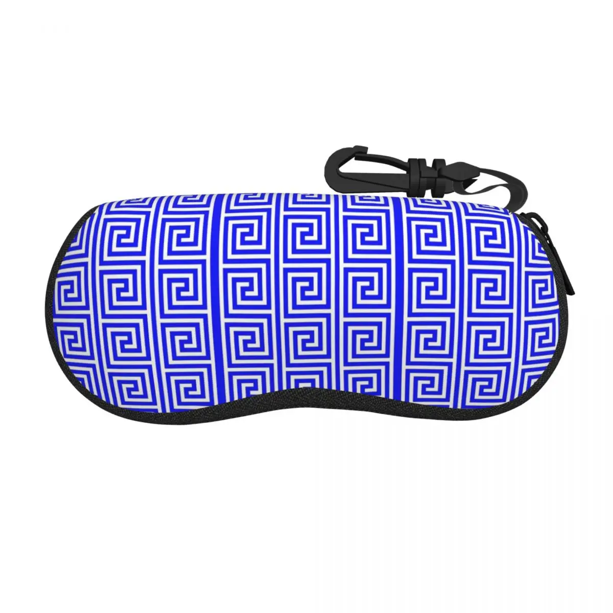 Greek Meander Greek Key Shell Glasses Case Protector Sunglasses Box Women Men Soft Eyeglass Bag Pouch