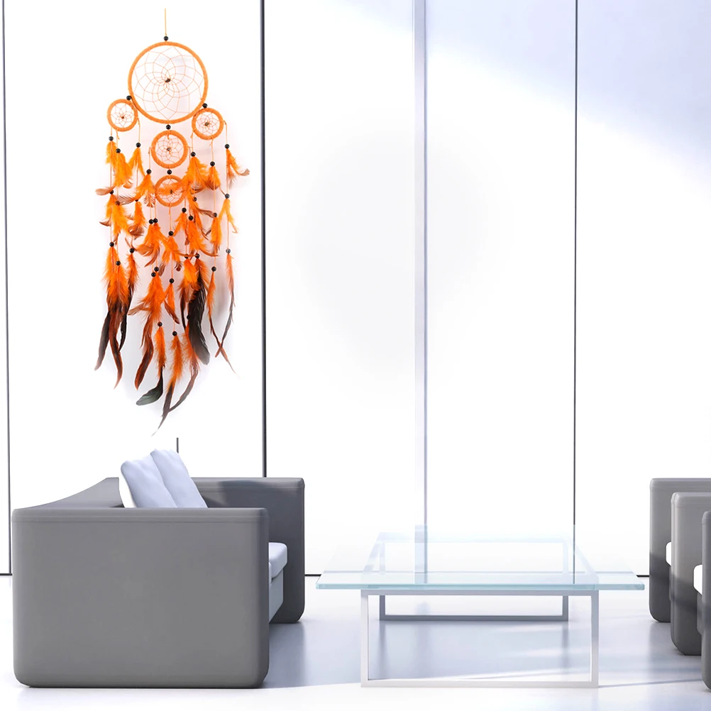 

Big Dream Catcher Decorations Handmade with Beads for Bedroom Car Living Room Home Wall Art Hanging Ornament
