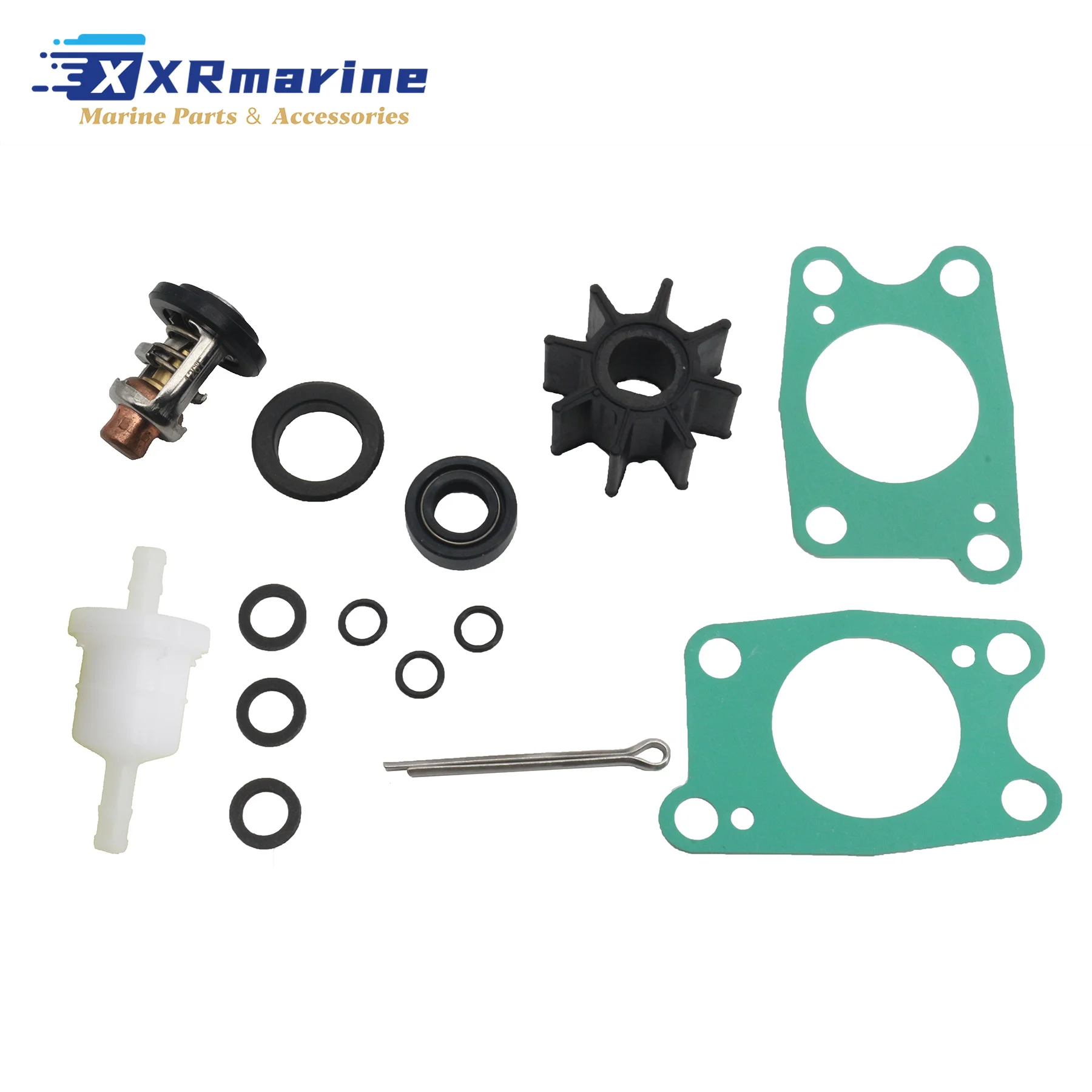 Marine Outboard Maintenance Repair Kit for Honda 06211-ZV1-505 Replaces 06192-ZV1-C00 19300-881-761 16910-GB2-005 12-191833