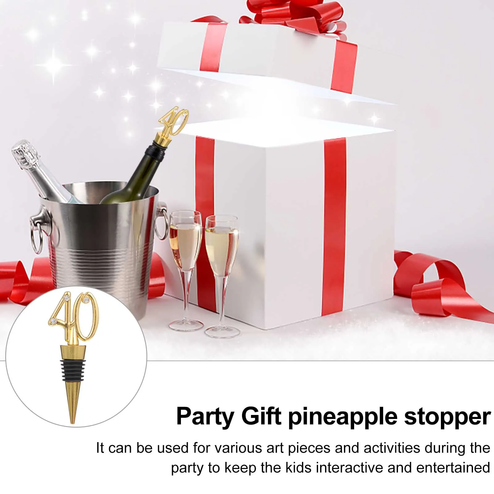 

Digital Bottle Stopper Corks Airtight Sealed Plugs Birthday Party Gifts Beer Drinks Preservation