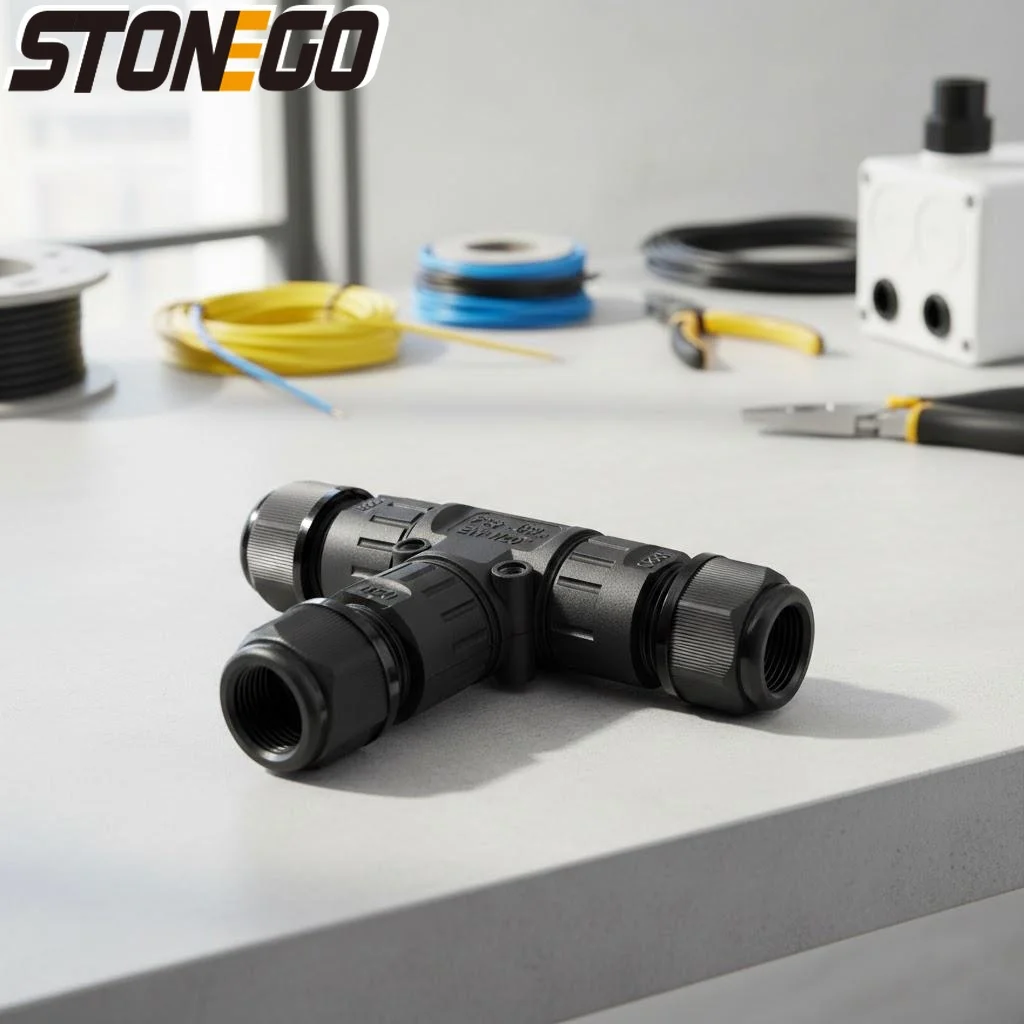Waterproof LED Connector Easy to Install Durable Reliable Electrical Connector for Home Wiring Electrical Equipment and Products