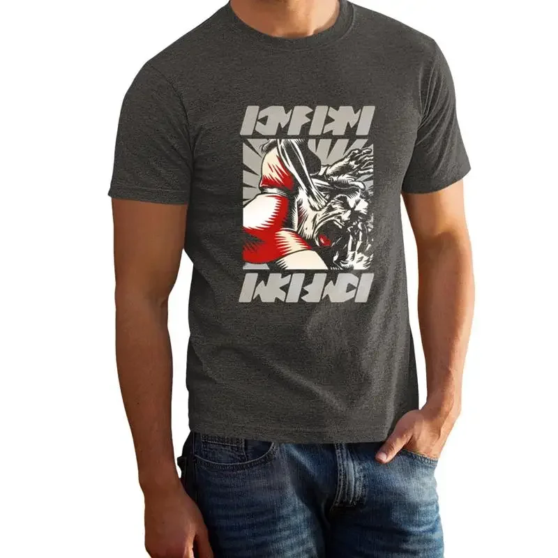 Vintage Feel Kmfdm Band 1998 Merch Faded Grey Color Rock T Shirt 102914Gg