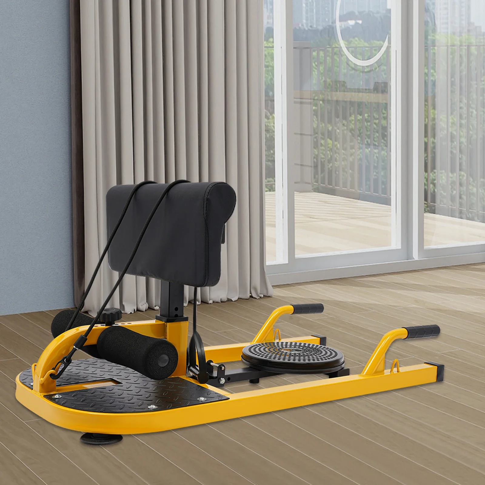 مدرب القرفصاء العميق القابل للتعديل - أداة اللياقة البدنية لتدريبات القرفصاء، معدات تدريب القوة المتينة، مساعد القرفصاء القابل للتعديل