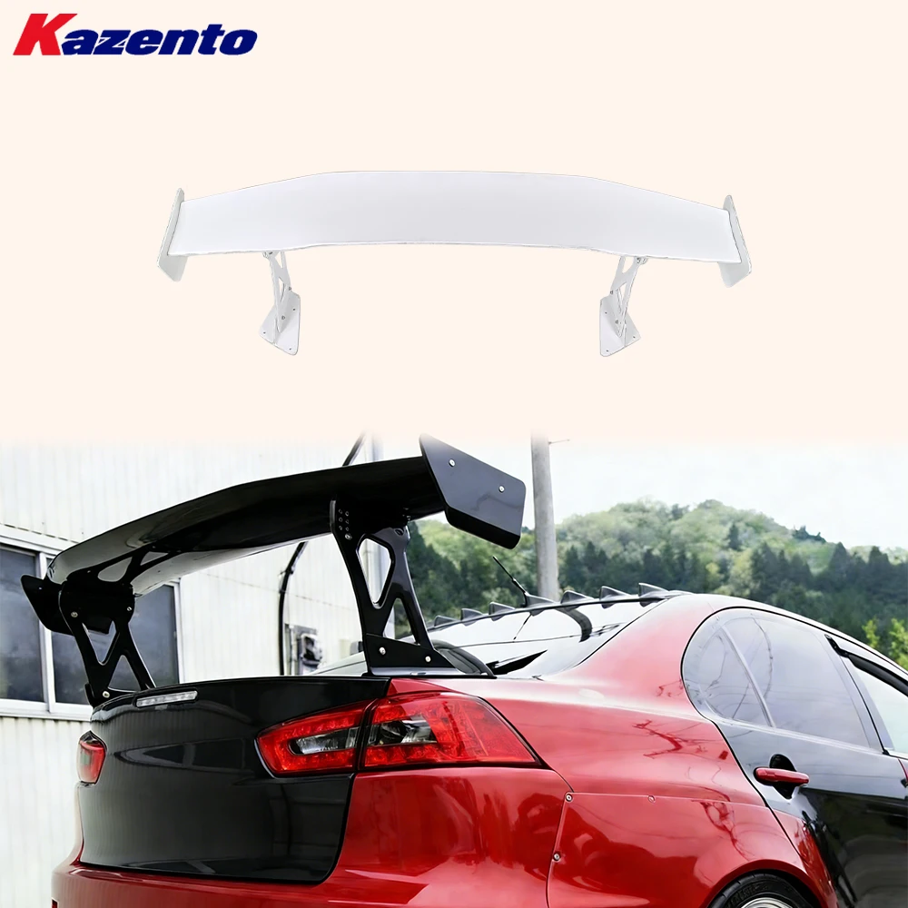 For Mitsubishi Evolution X EVO 10 CZ4A Sedan 2007-2016 VRS Style Fiberglass GT Wing