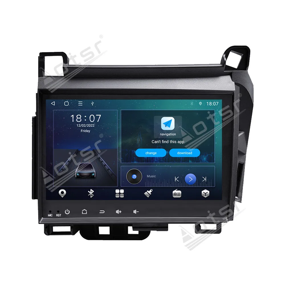 7.0  inch auto carplay Android 13.0 For Lexus CT200h 2012 to 2020 car multimedia player GPS navigation radio HD screen head unit