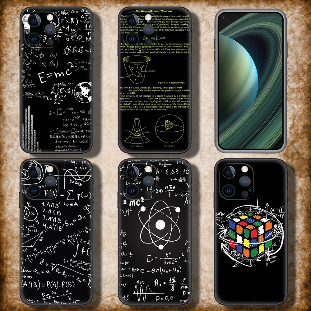 advanced mathematics Soft Case for Redmi Note 11 11S 10 10T 10 Pro Max 10S 9T 9 9S 8 8T 7 Xiaomi Mi 11 11I 12 12X