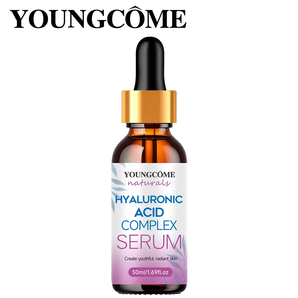  YOUNGCOME Hyaluronic Acid Serum Deep Hydration Anti-Aging and Skin Repair for a Radiant Glow Fast-Absorbing Reduce Fine Lines