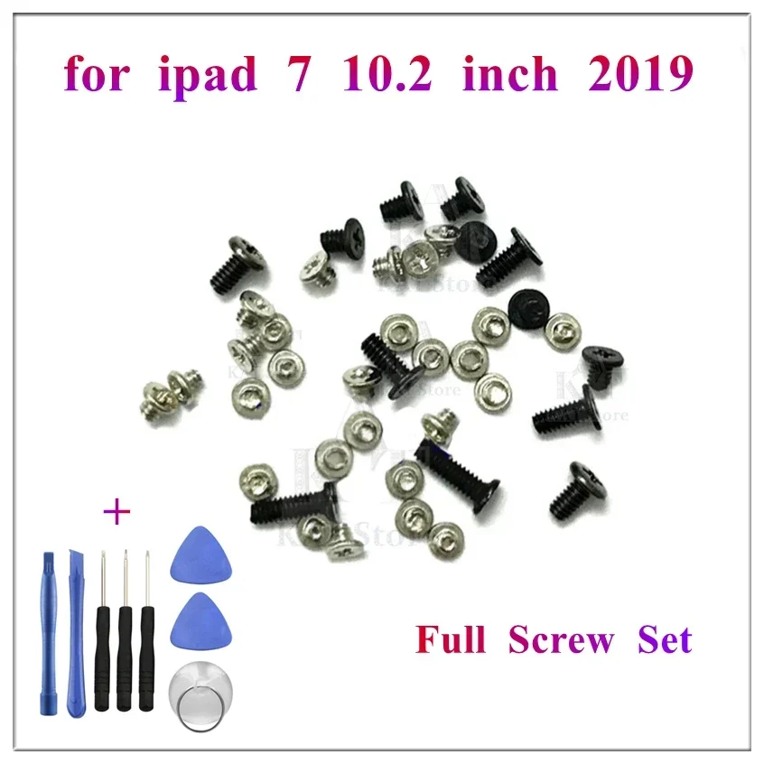 1Pcs LCD Flex Cable Plate Metal Bracket Holder Iron Cover for IPad 7 10.2 2019 7th Gen Full Screw Inner Bolt Replacement Parts