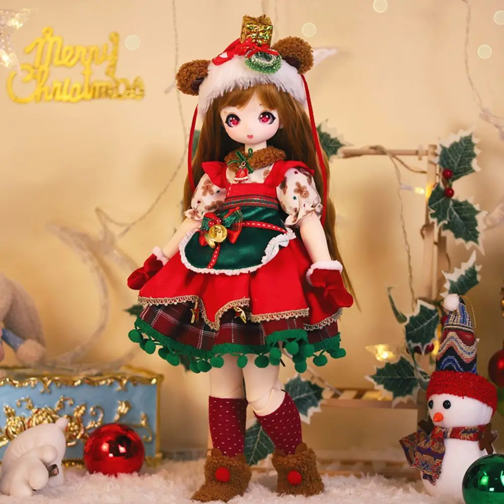 

Kawaii 40cm Dbs 1/4 Dream Fairy Doll Match Girl Mechanical Joint Body Series Tan Skin 16 Inch Ball Full Set Christmas Girls Gift