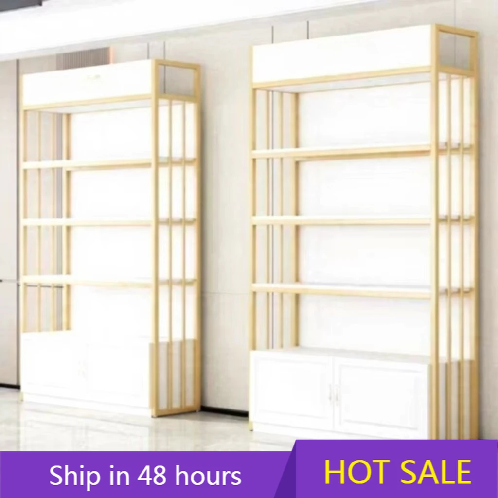 

YTYIN Retail Makeup Display Design Cosmetics Shop Modern Cosmetics Display Case Nail Polish Cabinet Perfume Display Cabinet
