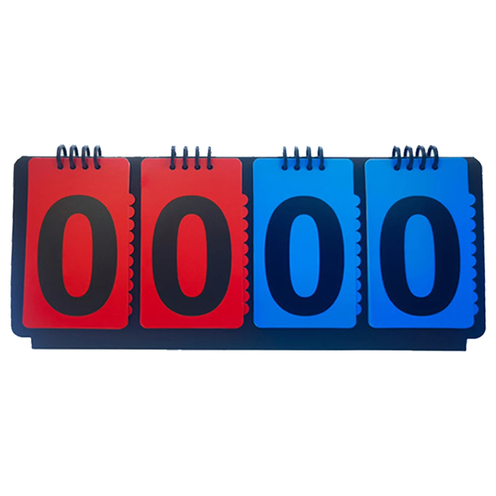 Manual Score Flip Cards Score Counter for Basketball Football Volleyball Tennis Sports