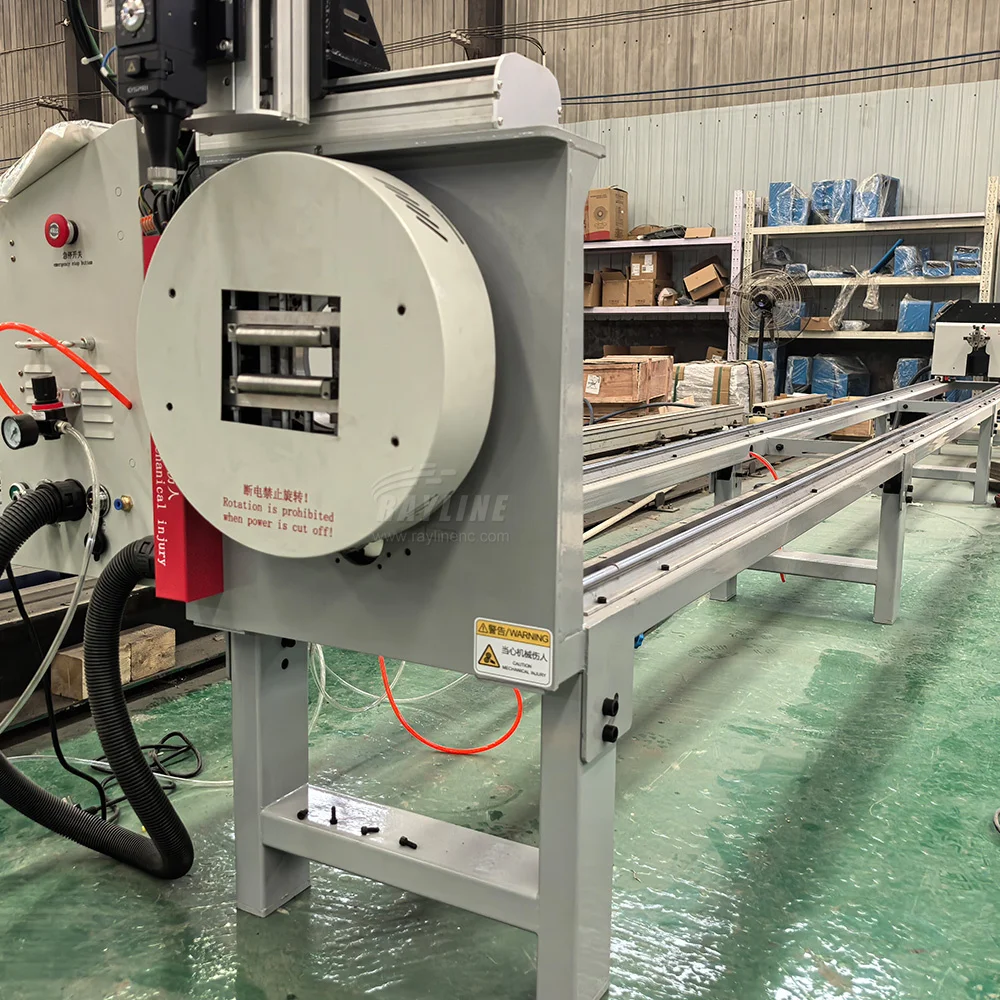 

Многофункциональный лазерный станок 5-в-1 для резки квадратных и круглых труб, уголковой стали — для строительства и производства