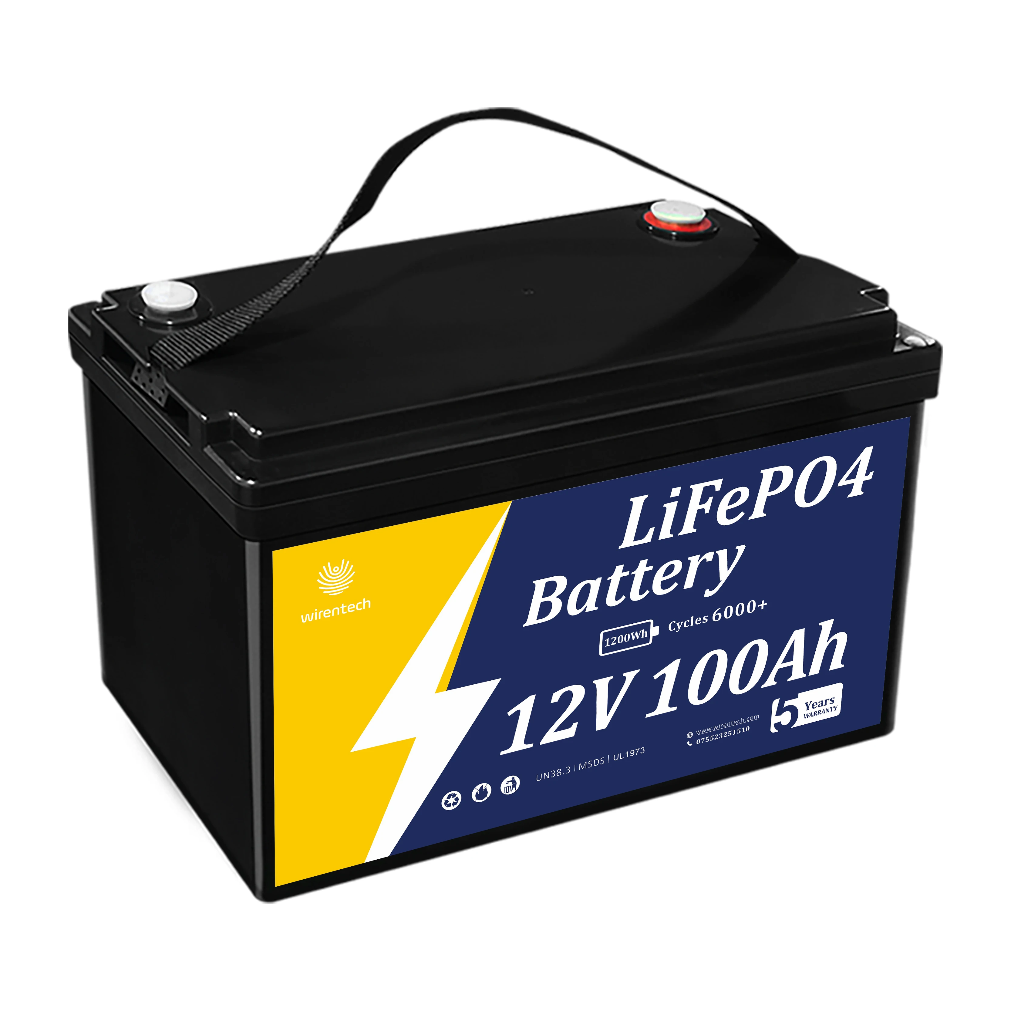 Ul 12V 100ah 200ah Diepe Cyclus Lithium Back-Up Aanzwengelen Startbatterij Off-Grid Container Thuisgroep 31 Lifepo4 Lithiumbatterij