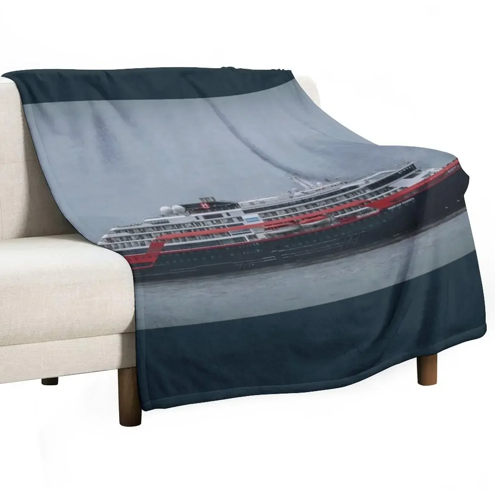 The new generation of cruise ships. Throw Blanket christmas decoration Furry For Baby Plaid on the sofa sofa bed Blankets