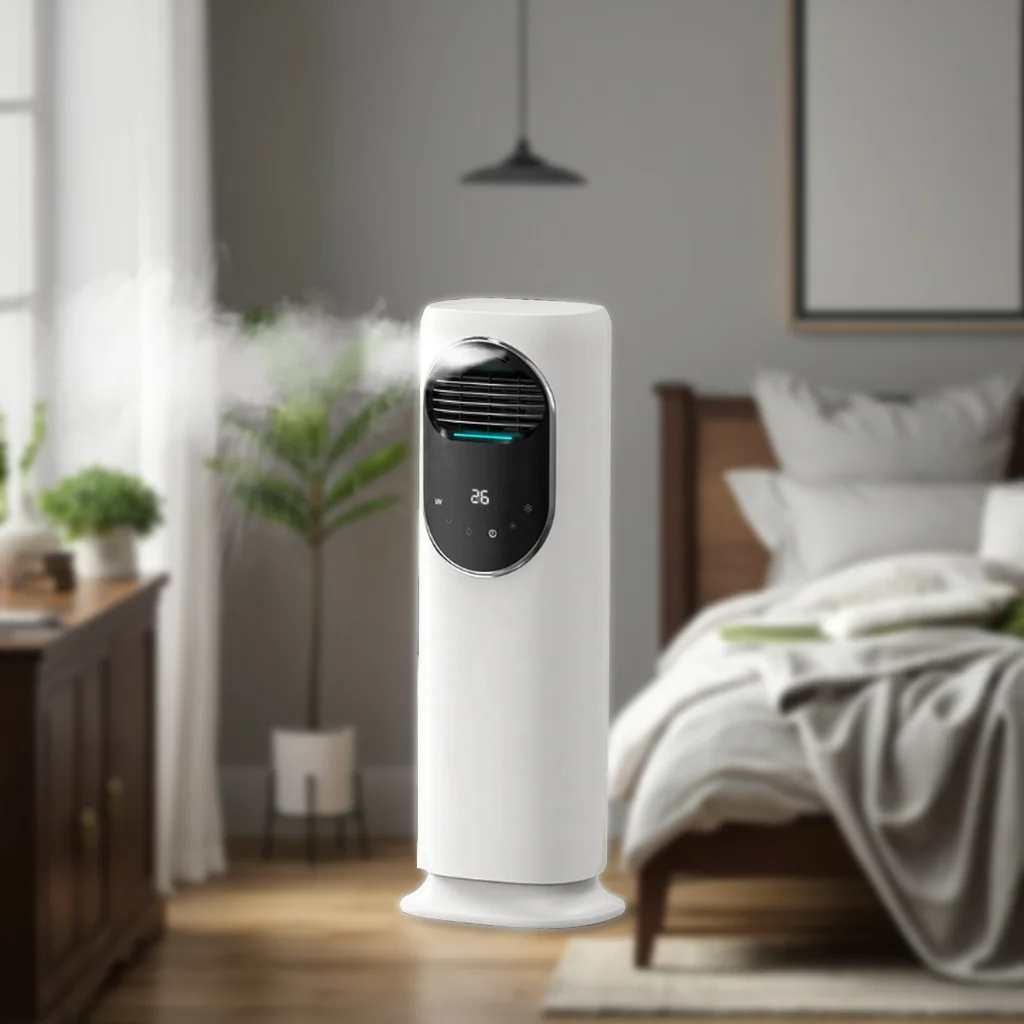 Factory Selling Directly Home air Conditioning System Portable Standing Water air Fan air Cooler and Heater