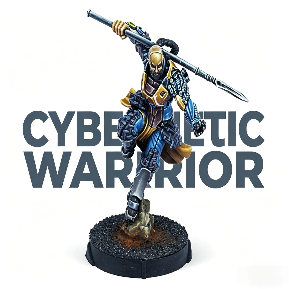 

Cast Resin Model Assembly Kit, GK， Wandering Warrior Model Kit, Unpainted