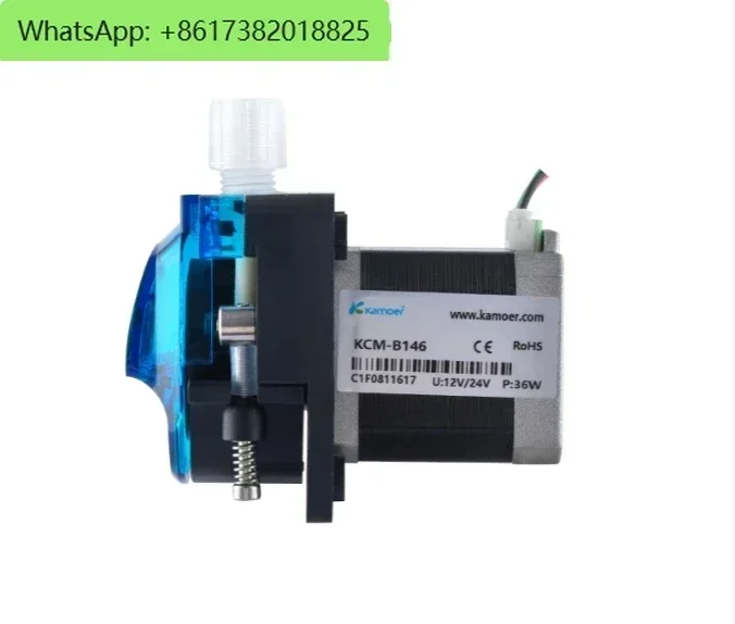 

Kamoer 420ml/min KCM 350RPM Peristaltic Pump 12V 24V Stepper Motor Dosing Pump Liquid Transfer Pump for Lab