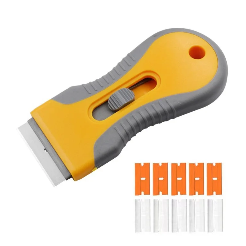 

Small scraperextendable film removercleaning glass toolfloor scraper wallpaper sticker scraper Multi functional rubber scraper