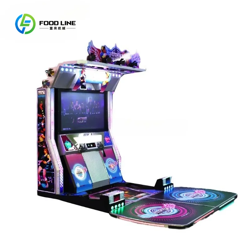 Customized Hot Sale Music rhythm game dancing machine, multiplayer, 55-inch high-definition screen dance machine.