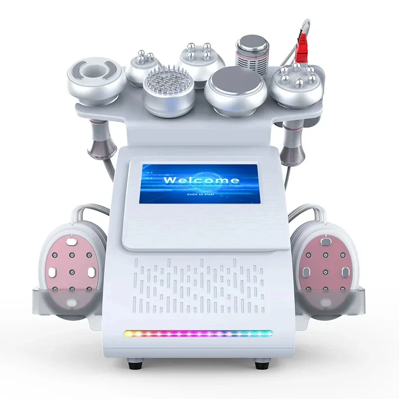 The Latest 9 In 1 80k Ultrasonic Cavitation Vacuum RF Laser Weight Loss Machine Suitable Body Sculpting Machine 2023