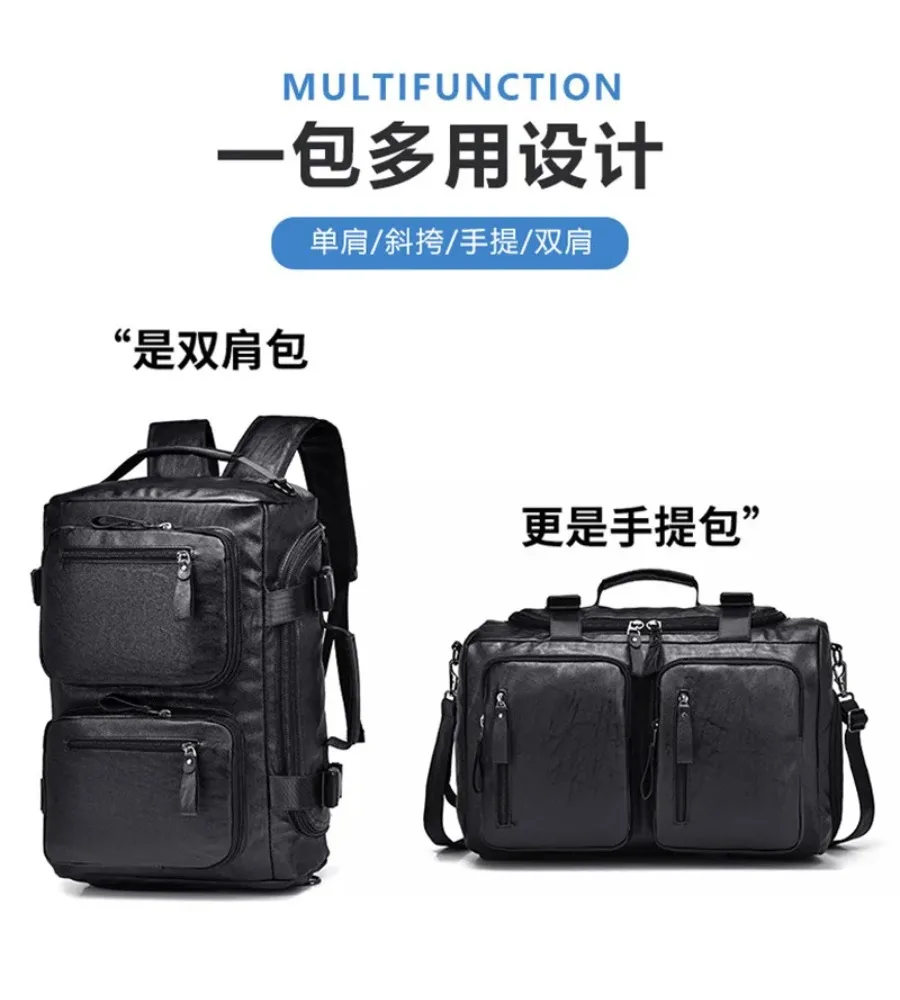 Convertible 4-in-1 Travel Bag Multi-functional Backpack for Business and Casual Use