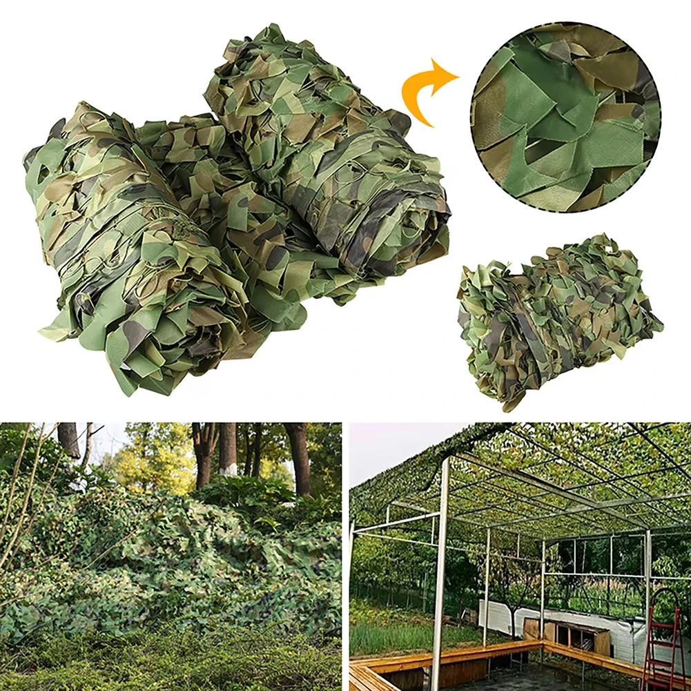 ตาข่ายพรางลายป่า สำหรับกันแดด - Hunting And Camping In Forest บทวิจารณ์และราคา