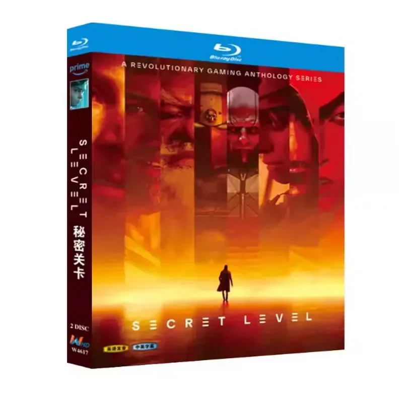 Blu-ray BD Disc High Definition Animation Secret Level 2024 Two Discs Set