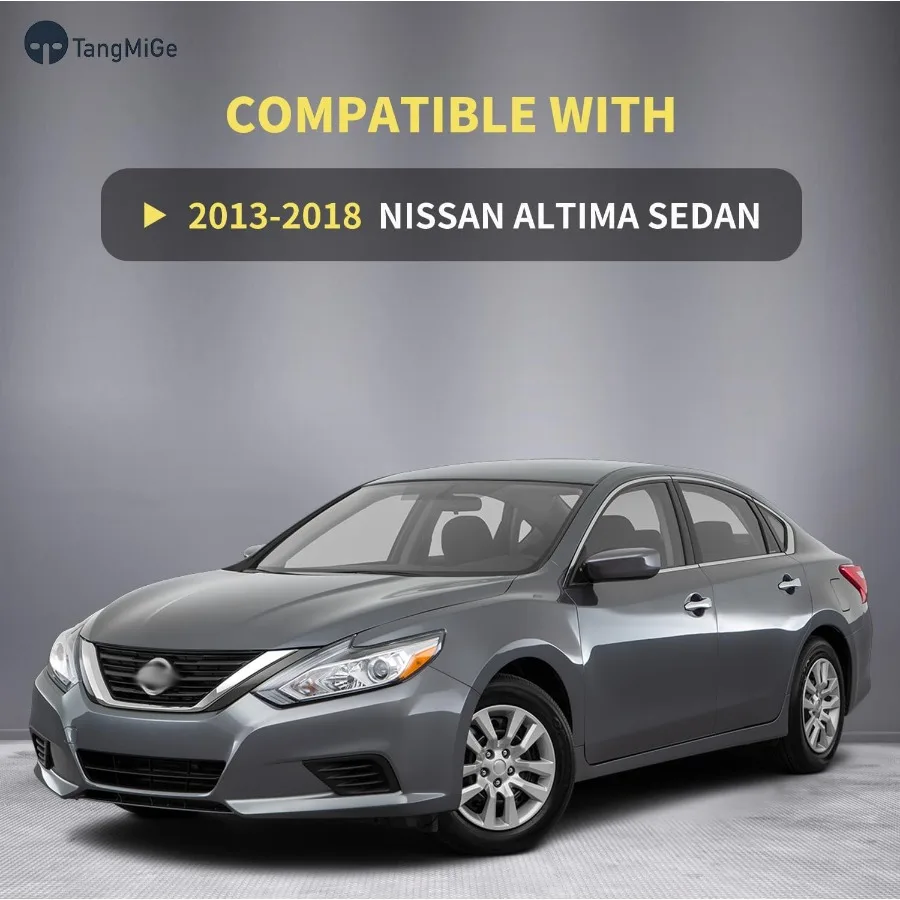 4-Pack Hubcaps Wheel Covers Compatible with Nissan Altima Sedan 2013 2014 2015 2016 2017 2018 40315-3TM0B 16 inch 16"