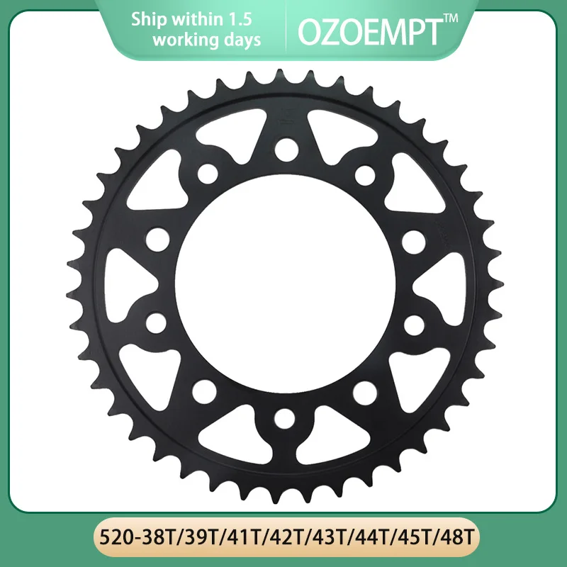 

OZOEMPT(520-38T/39T/41T/42T/43T/44T/45T/48T) задние звездочки мотоцикла для Ya/ma-ma YZF R1 (YZF1000) 15-24 YZF-R6 99-02