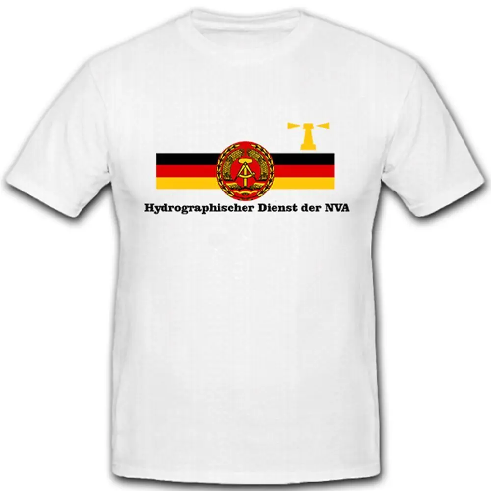 Hydrographic Service of the NVA GDR Coat Arms T Shirt 5521