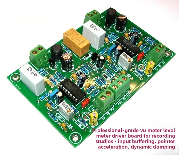 Professional VU Meter Driver Board – High Sensitivity with Adjustable Attack & Decay for Recording Studio, Mixer & DIY Audio - view 4