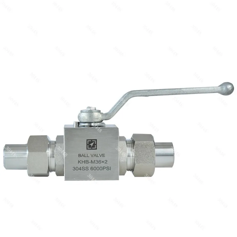 316/304 stainless steel welded high-pressure ball valve khb bkh yjzq internal and external threaded three-way hydraulic ball