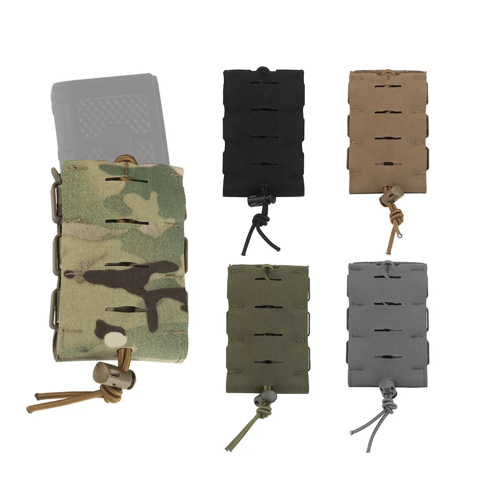 

Urban Assault Rifle Mag Pouch 5.56 .233 AR Holster AR15 Pmag M4 Magazine Carrier for Equipment Molle Belt Vest Shooting