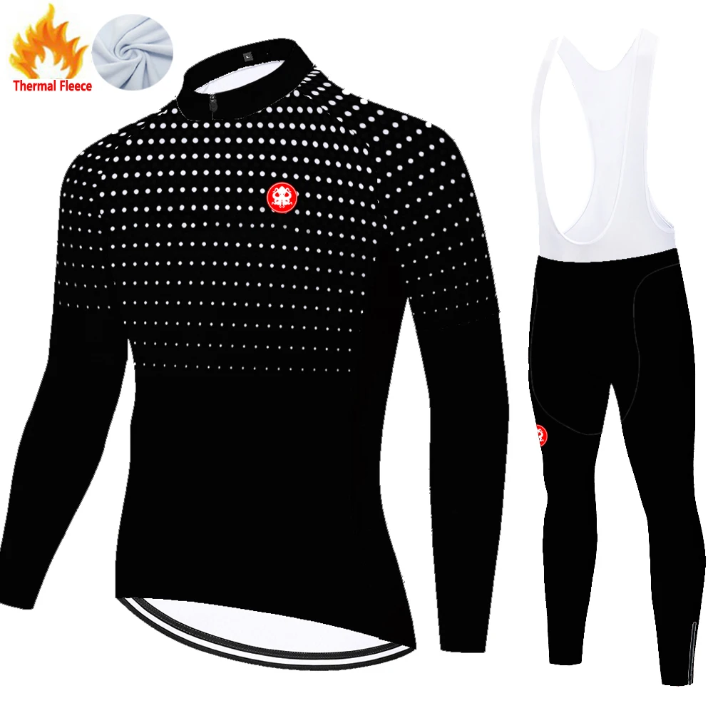 

2025 Winter Thermal Fleece camisa ciclismo masculina cycling jersey fietskleding heren maillot velo roupas куртка мужская