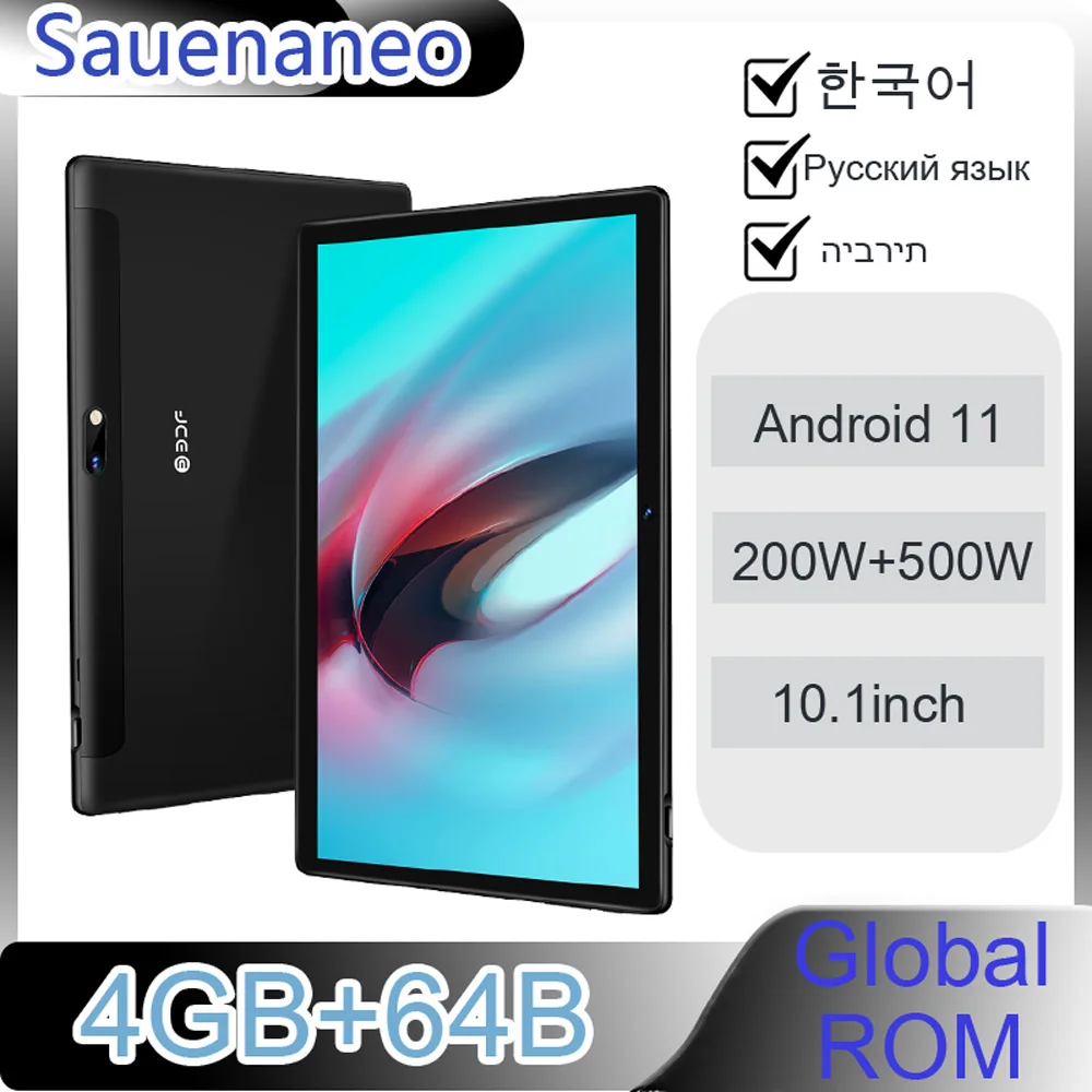 New 10.1-inch Calling Tablet for Android 11 System - S10 Android Tablet with 4RAM, 64GBROM, Dual SIM card Dual camera 5000mAh