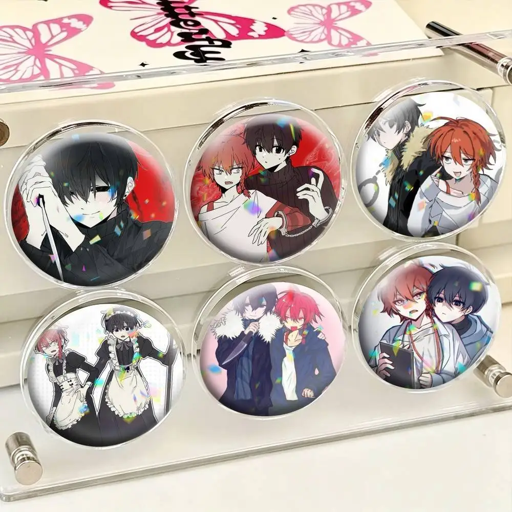 Game Zeno Remake-ee  25 32 44 58 75mm Badges Personalized Round Brooches Pins Accessory Gift
