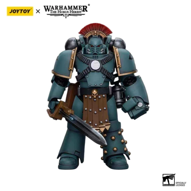 

JOYTOY Warhammer 40000/40k The Horus Heresy Sons of Horus MKIV Tactical Squad Sergeant with Power Fist Action Figure Doll Model