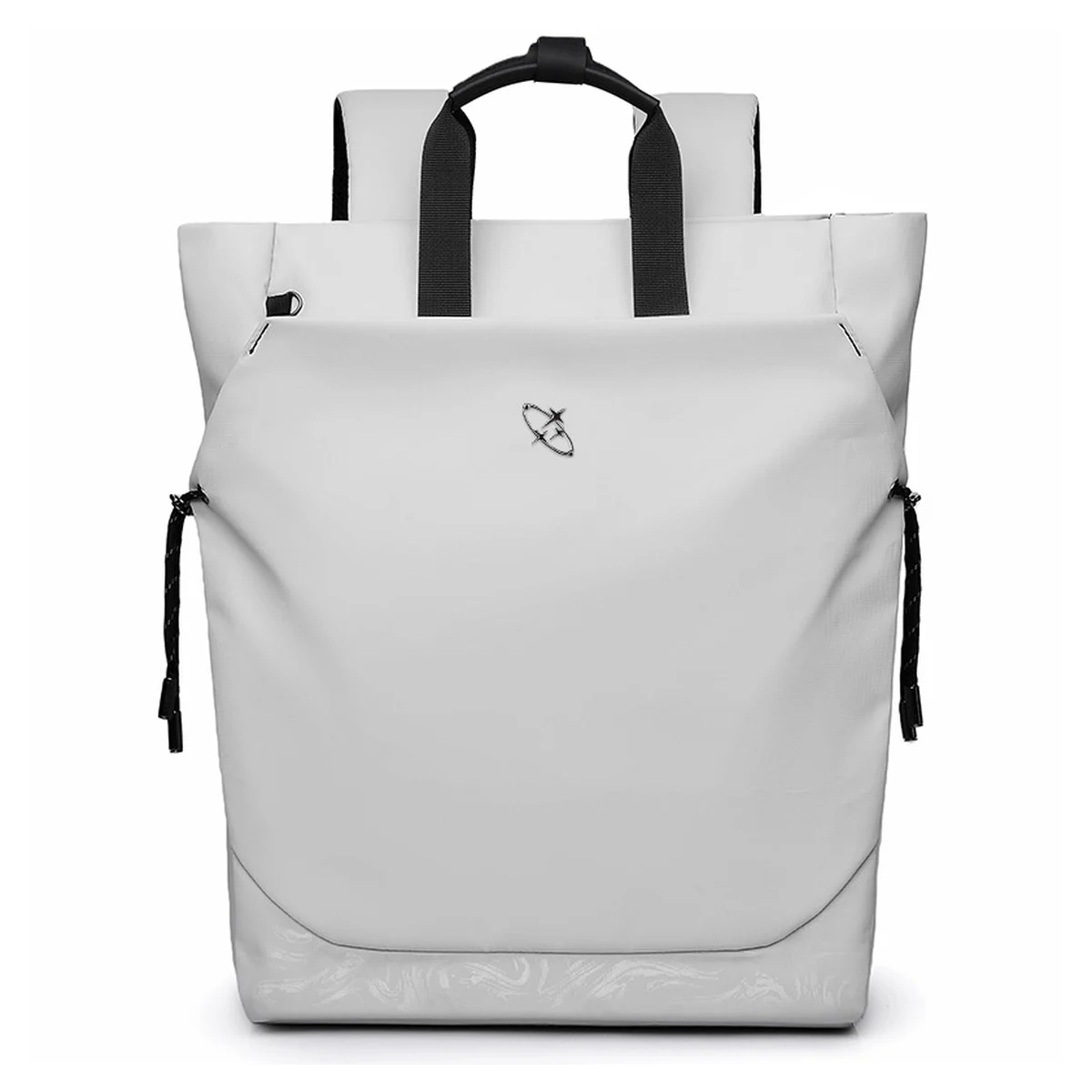 Polyester Travel Backpack Plain Star Versions Zipper Compartments Top Carry Handles for Work Commute and Everyday Travel