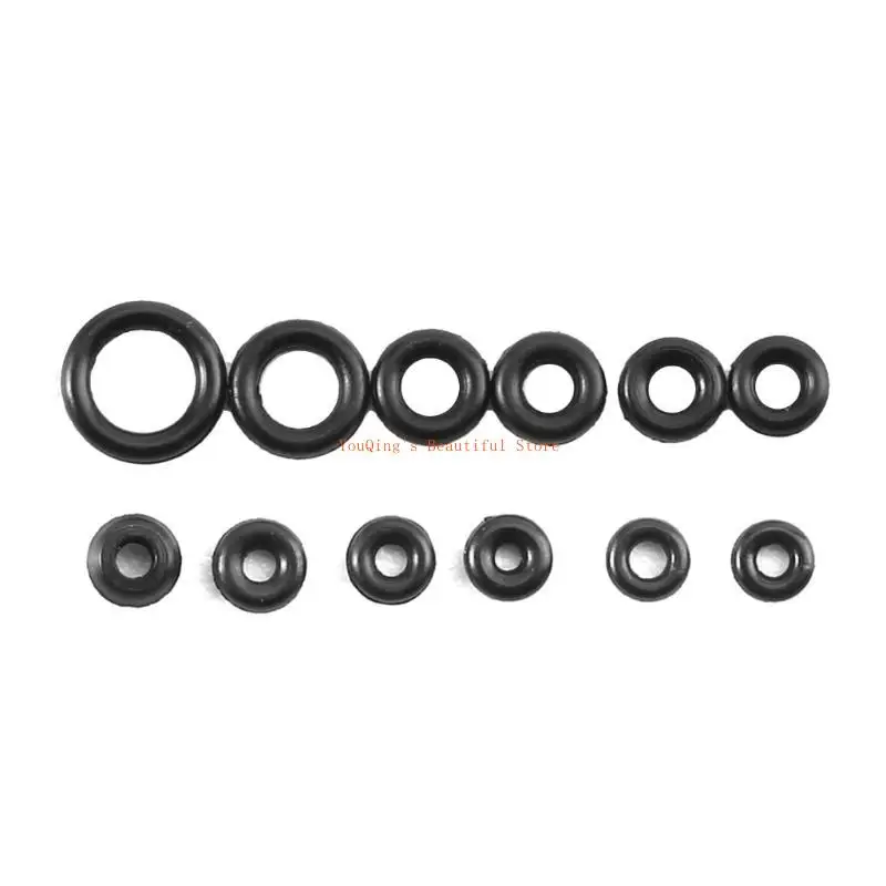 

N0HE Handy O Ring Assortment Washer Seals for Quick Watch and Gear Fixing Work