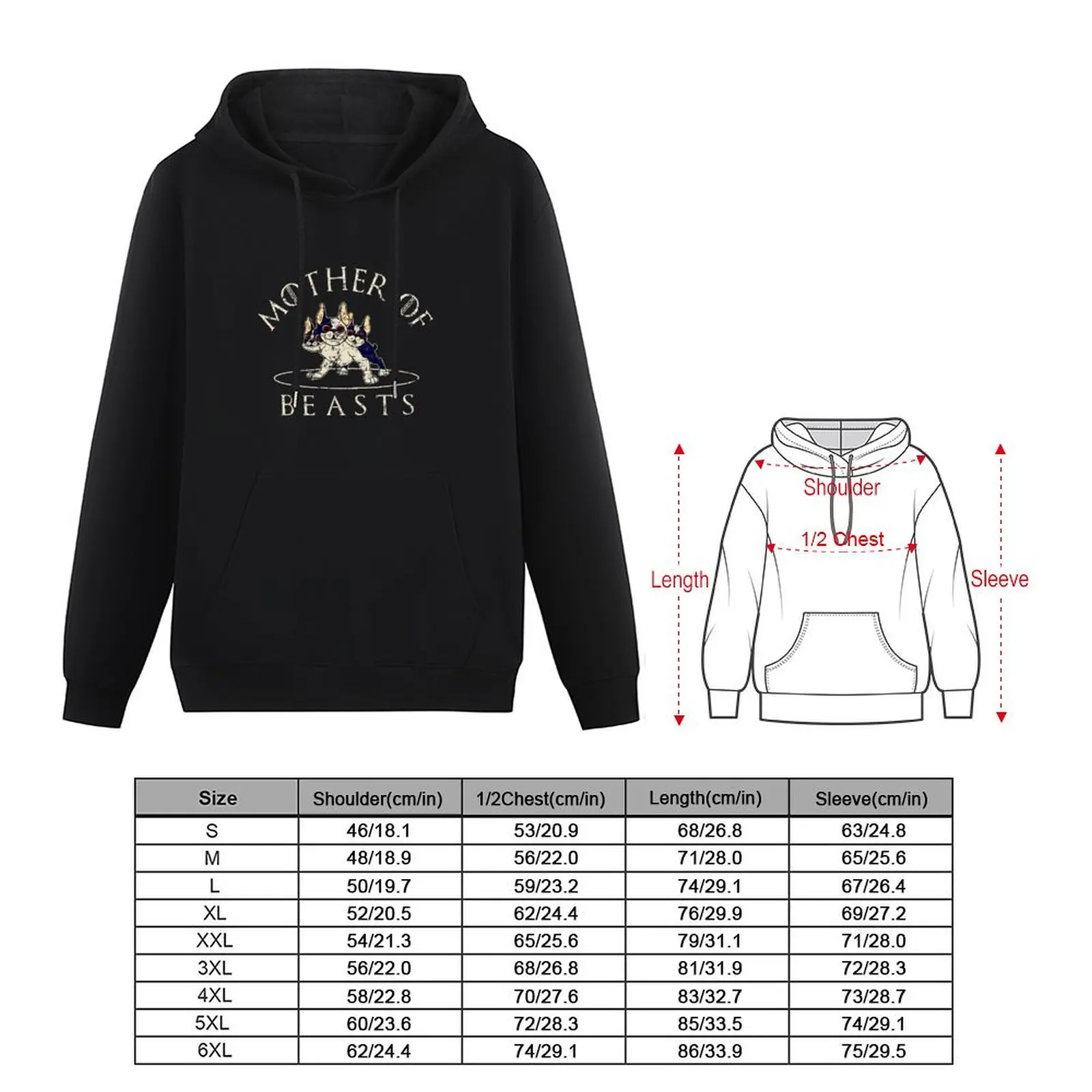 Mother of beasts Pullover Hoodie men's autumn clothes hooded shirt men wear hoodies for men high quality