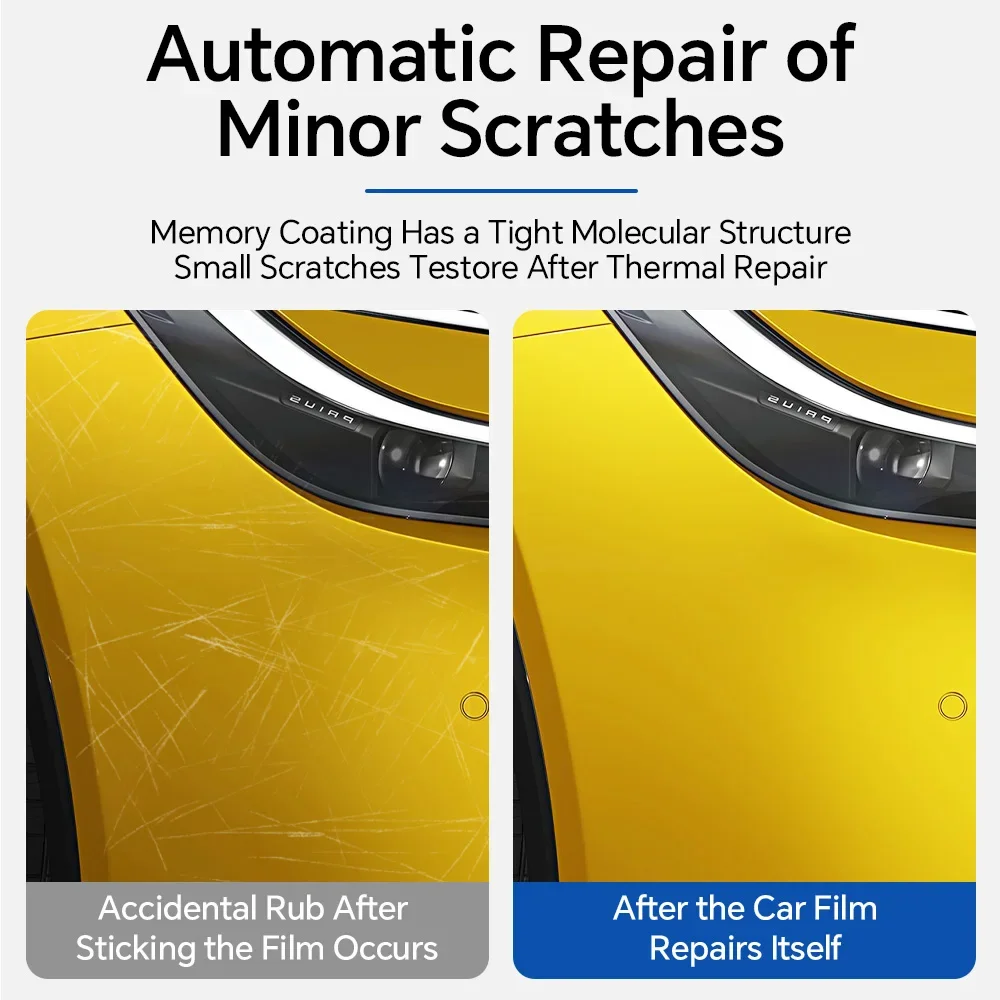 For Toyota Prius Prime 2023-2025 TPU Paint Protection Film Clear Bra Car Body Anti-Scratch Pre-cut PPF Resistant Invisible Kit