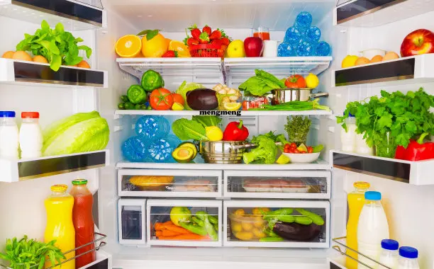 Four-door Commercial Refrigerator Dual Temperature Refrigeration And Freezing Vertical Fresh-keeping Kitchen Four-door Freezer