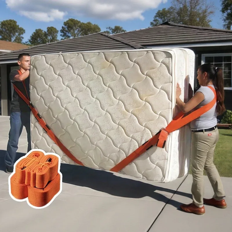 Cinghie per il trasporto in movimento dei mobili da 300 kg Spalla per il trasporto della corda Sollevamento per mobili pesanti Cintura per il trasporto Corde Cavo di sollevamento Cinghia mobile