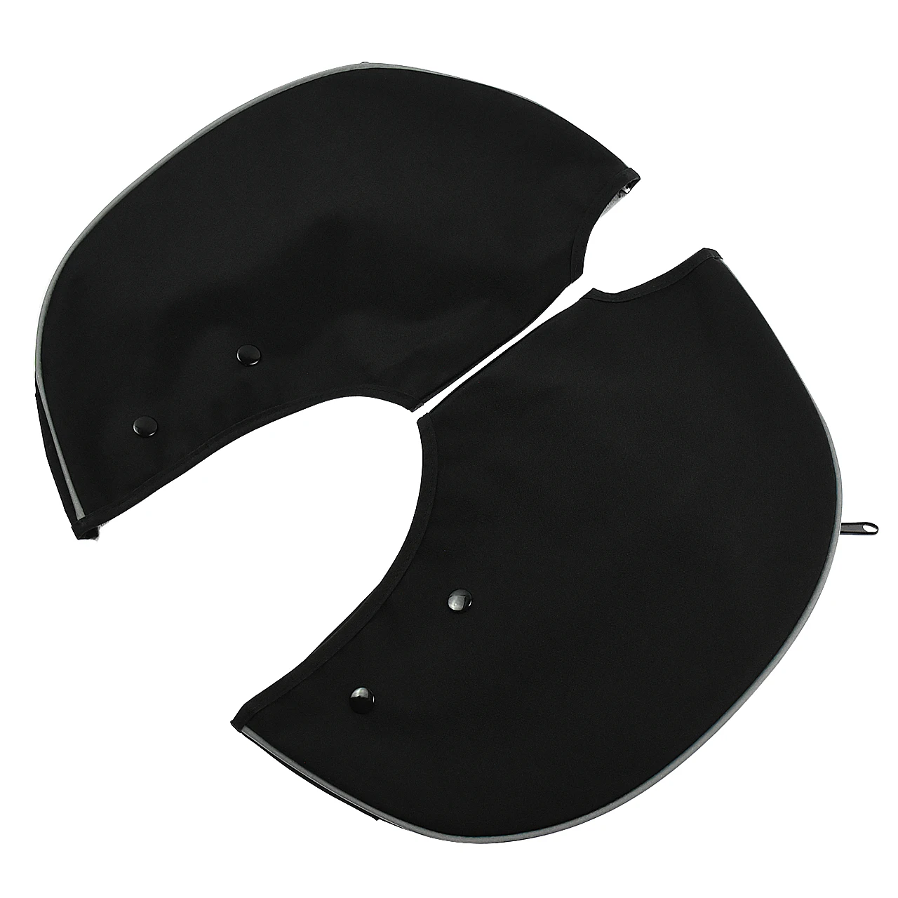 Motocykl obniża ruchomy ocieplacz na nogi nylonowe zestawy czarny miękki dla Harley Sportster XL Iron 1200 883 48 Roadster Nightster 04-Up