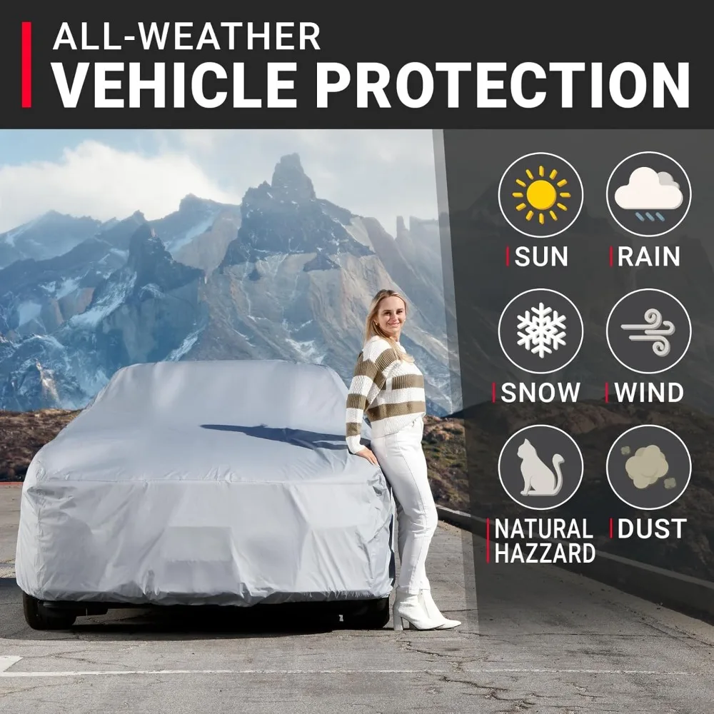 

Custom Waterproof Car Cover for 1967-1973 Chevy Camaro Models - All Weather Protection with UV Defense and Secure Fit